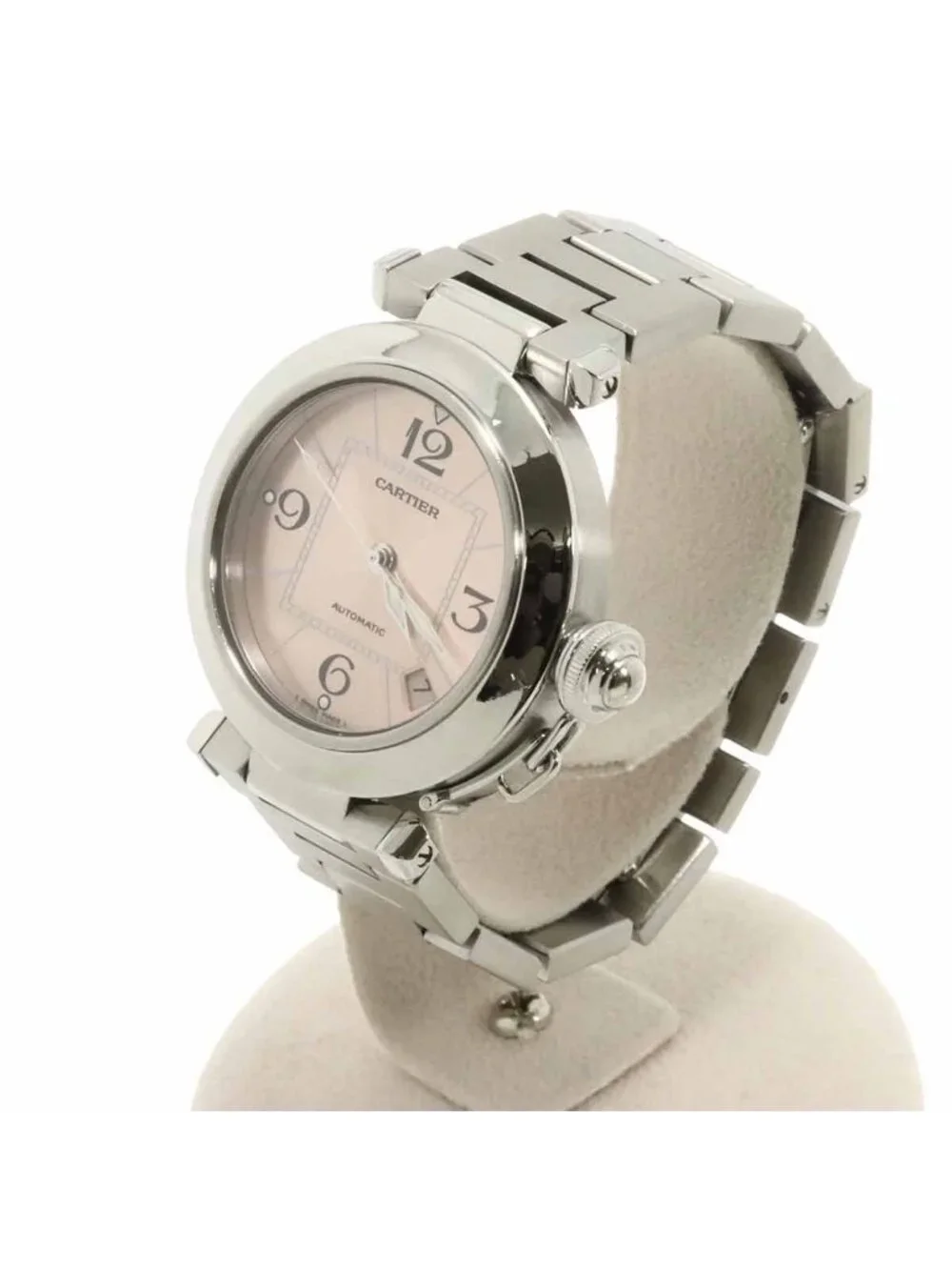 Cartier Pasha C Boys' Watch Date Pink Automatic